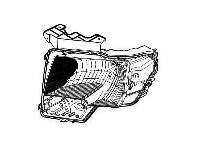 Ford AL3Z-13008-C Headlamp Assy