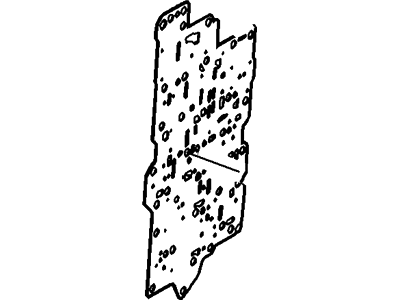 Ford BT4Z-7Z490-A Plate And Gasket Assy