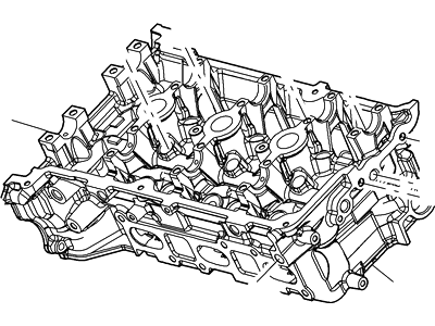 Mercury 6L8Z-6049-B Cylinder Head Assy