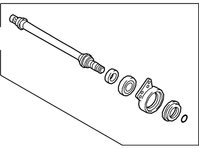 Ford 5L8Z-3A329-FA Shaft