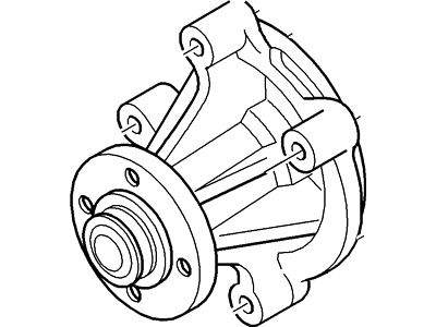 Mercury YW7Z-8501-BB Pump Assy - Water