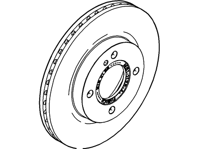 Ford AE8Z-1125-A Rotor Assy