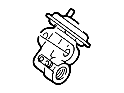 Mercury F7OZ-9D475-AA Valve - Exhaust Gas Recirculation  