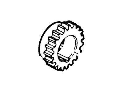 Mercury -375055-GS Key - Crankshaft And Camshaft      