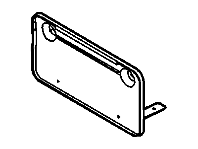 Ford F7UZ-17A385-BAA Bracket - License Plate