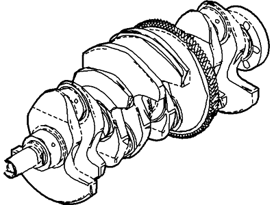 Ford 1S7Z-6303-DA Crankshaft Assembly