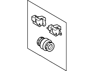 Ford 7U2Z-2321-D Kit - Brake Pad Attachment