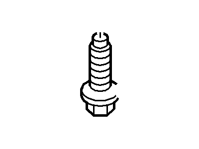 Ford -N808378-S36 Bolt - Hex. Head - Flanged