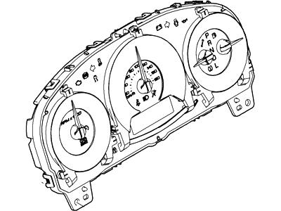 Mercury AN7Z-10849-JB Instrument Cluster