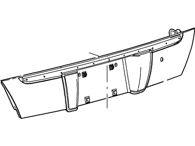 Ford 8W7Z-13A565-BA Reflector Assembly