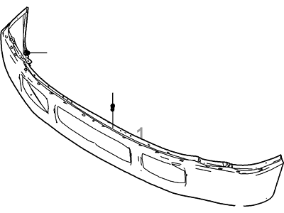 Ford 5C3Z-17757-BACP Bumper Assy - Front