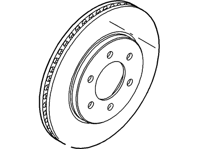 Ford 2L1Z-1V125-AA Rotor Assy