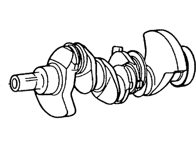 Ford 1L3Z-6303-BA Crankshaft Assy