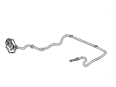 Ford 3L2Z-16916-BA Cable Assy - Hood Control