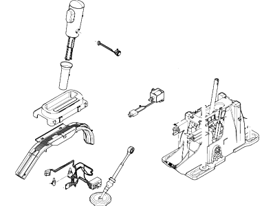 Ford 7L2Z-7210-BA Lever - Gear Shift