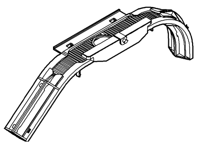 Ford 6L2Z-7C444-A Slider