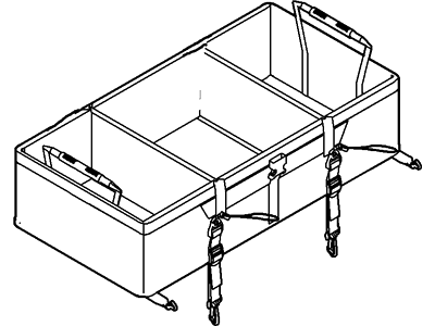 Ford AE5Z-78115A00-B Compartment Assy - Rear Stowage