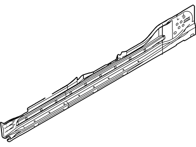 Ford 5F9Z-7410142-AA Reinforcement - Body Rocker Panel