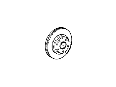 Ford F4SZ-1125-A Rotor Assembly