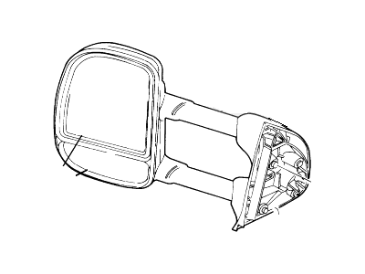 Ford 1C3Z-17696-AAA Kit - Rear View Outer Mirror       