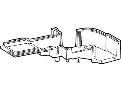 Ford E9TZ18A478B DOOR - VENTILATION