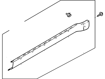 Ford 3L8Z-78101A04-BAE Panel Assembly - Exterior Trim