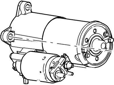 Ford 9L3Z-11002-A Starter Motor Assy