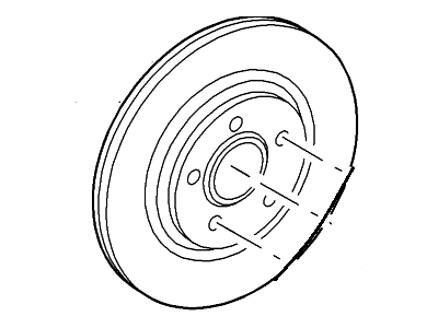 Ford 2U2Z-1V125-EA Rotor Assy