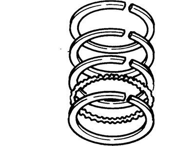 Mercury 2L3Z-6148-DA Kit - Piston Ring