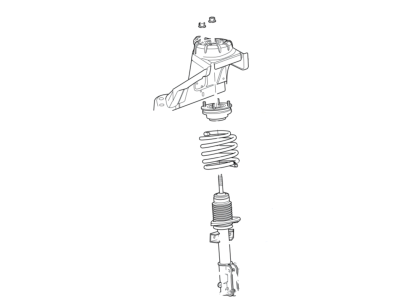 Ford GU2Z-18A092-AQ Strut - Loaded Assembly