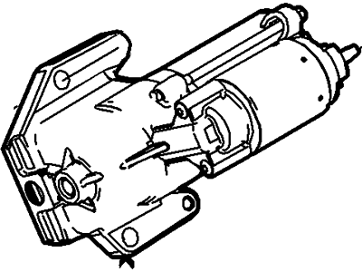 Mercury 5F9Z-11002-AA Starter Motor Assy