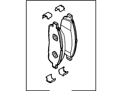 Lincoln FL1Z-2001-C Kit - Brake Lining