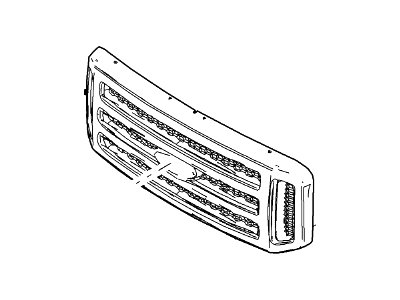 Ford 6C3Z-8200-AC Grille Assy - Radiator