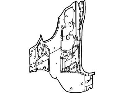 Ford F81Z-2502039-AA Panel Assy - Cowl Side