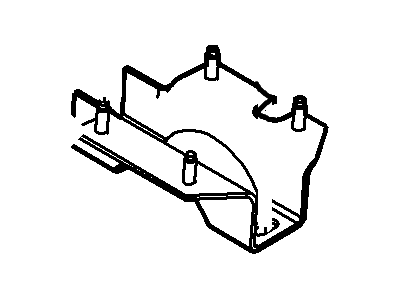 Ford BC3Z-4831-A Plate