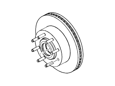 Ford HC3Z-1102-A Disc - Brake