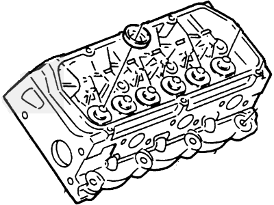 Ford XL3Z-6049-GA Cylinder Head Assy                 