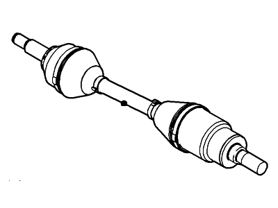 Ford BB5Z-4K138-A Shaft Assy