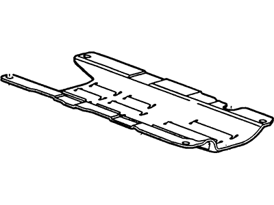 Mercury 2F1Z-6687-AA Baffle - Oil