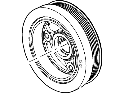 Ford 2L7Z-6312-A Pulley - Crankshaft