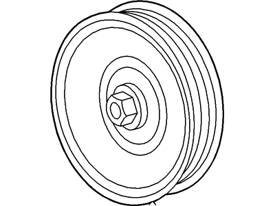 Ford 1S7Z-3A733-AA Pulley