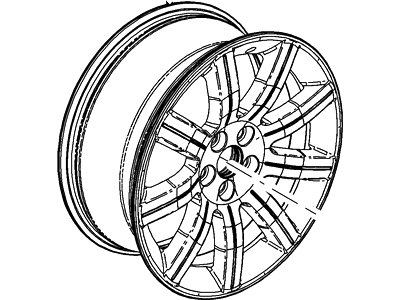 Ford 8A8Z-1007-D Wheel Assy