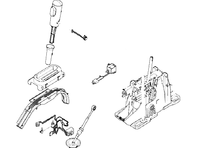 Ford 7L2Z-7210-BA Lever - Gear Shift