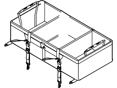 Mercury AE5Z-78115A00-B Compartment Assy - Rear Stowage