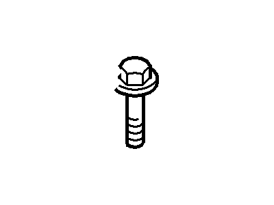 Mercury -N808130-S309 Bolt - Hex. Head - Flanged