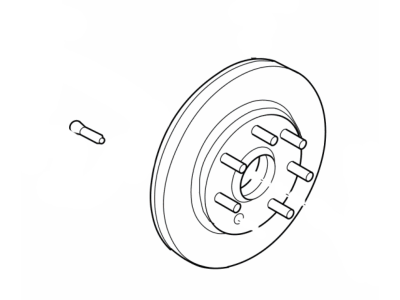 Lincoln G2MZ-1V102-MA Hub And Disc Assy