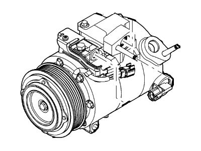 Ford DA8Z-19703-B Compressor Assy