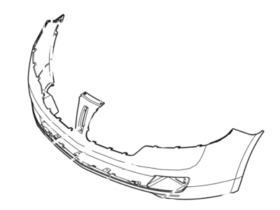 Lincoln AH6Z-17D957-AACP Bumper Assy - Front