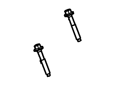 Mercury -W705391-S300 Bolt - Hex. Head - Flanged