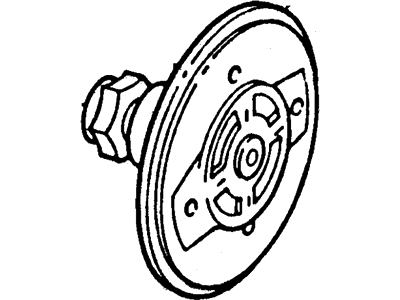 Ford F1TZ-8A616-F Clutch Assembly - Fan